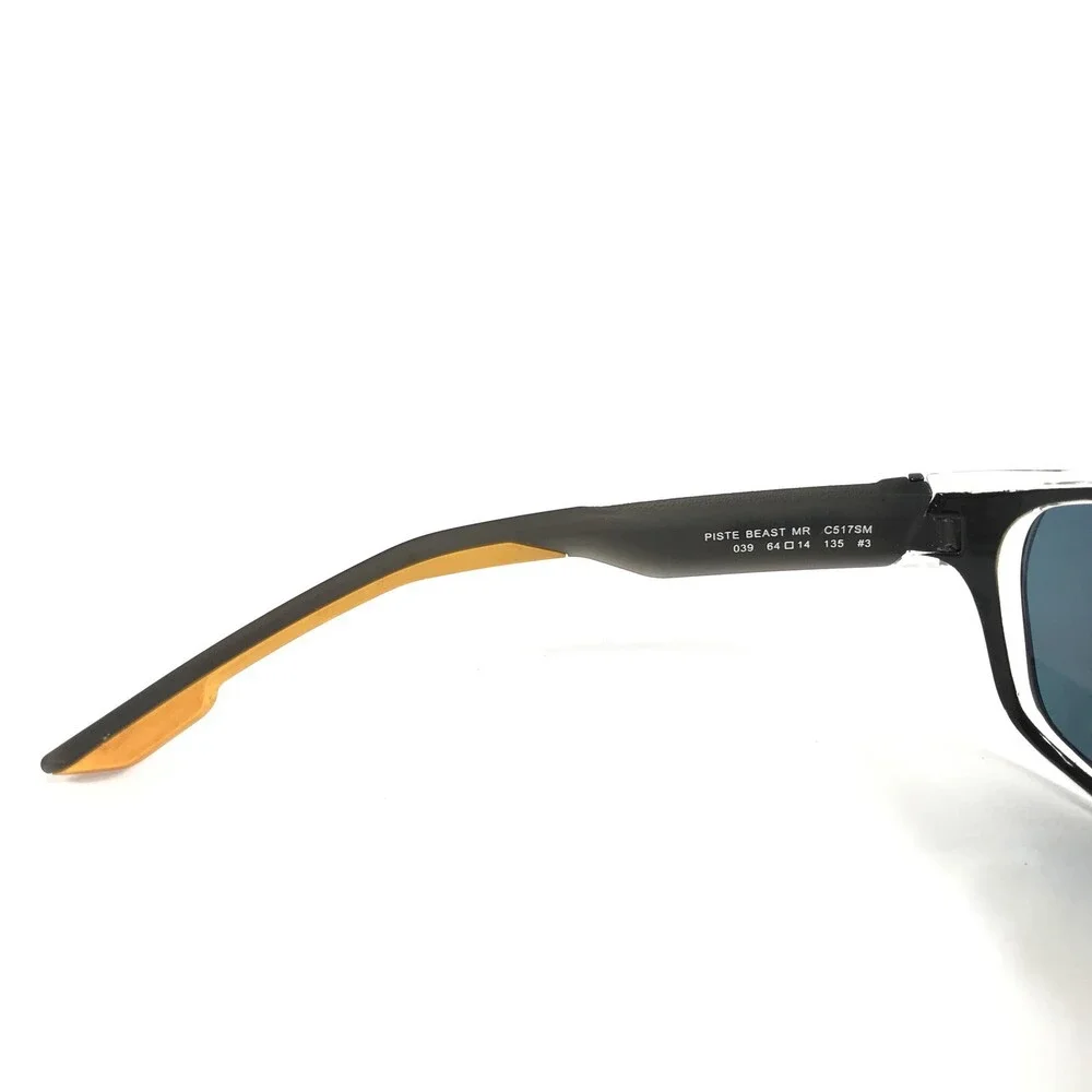 Columbia Sunglasses PISTE BEAST MR C517SM Black Frames w/ Orange Mirrored Lenses